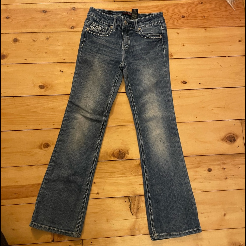 girls size 10 bootcut jeans